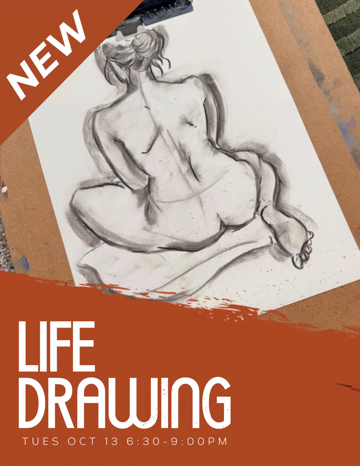 Life Drawing Session- OCT 13