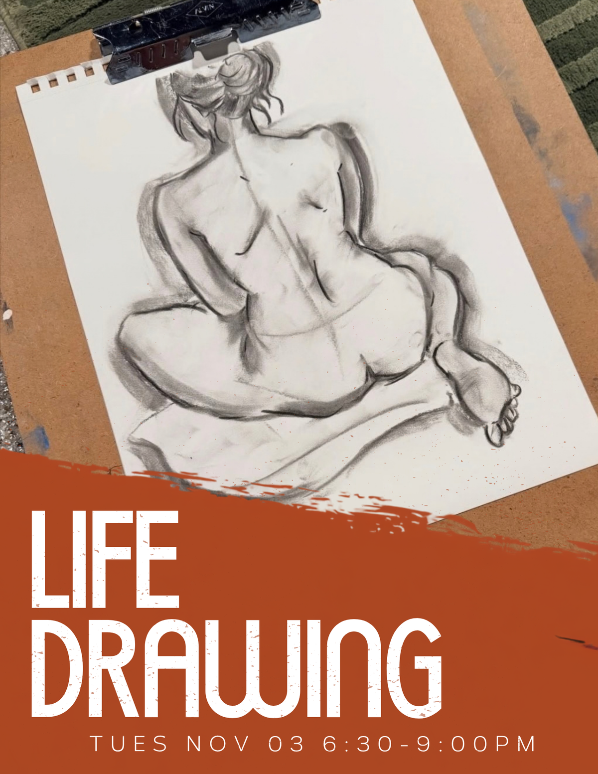 LIFE DRAWING SESSION - Nov 03