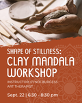 The Shape of Stillness: A Clay Mandala Workshop