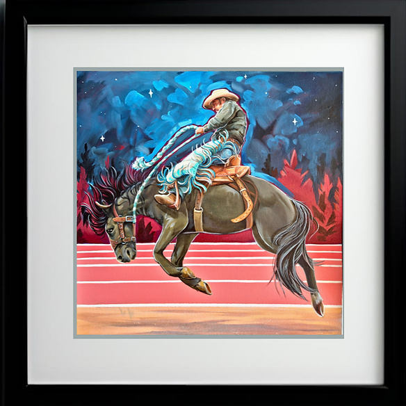 "Hold On" - Giclee Art Print - Jude Phillips